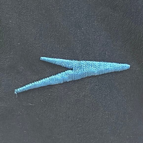 Speedo Volley Swim Shorts Mens Medium Blue Zip Pocket Adj. Waist. Summer Resort - Picture 3 of 5